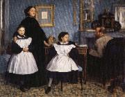 Edgar Degas The Bellelli Family France oil painting artist